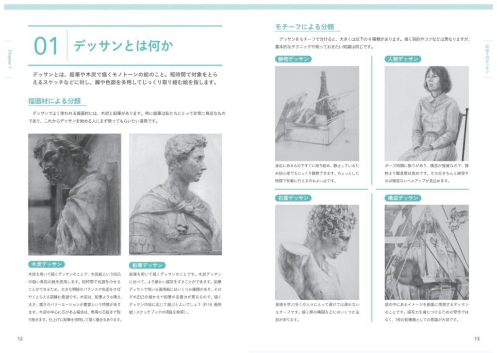書籍『はじめてでもすぐに描ける デッサン入門』【ソシム】