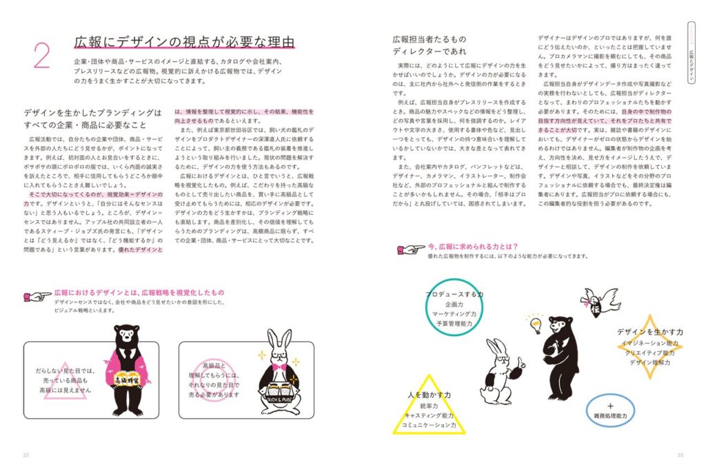 書籍『広報・PR担当者のためのデザイン入門―これだけは知っておきたい! 「伝わる」デザインのポイント』【ビー・エヌ・エヌ新社】